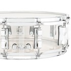 Ludwig Vistalite Snare Drum 14 X 5 In  Clear
