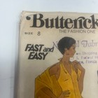 Butterick Vintage Sewing Pattern 3678 Womens Size 8 Halter Dress   Shawl Uncut