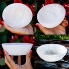 Large Selenite Bowl Polished Selenite Crystal Charging Station For Cleansing    