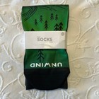 Endur Outway Custom Compression Socks  unplug unwind  Green red black One Size