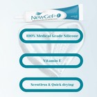 E Advanced Silicone Scar Treatment Gel For Old And New Scars W Vitamin E  For Su