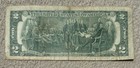 1976 Two Dollar Bill Federal Reserve Note   Seal Error  