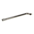 Exhaust Pipe Stack Replacement Universal - 1-1 2  X 24   Curved Chrome