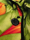 Vintage Nueva Abstract Flower Button Jacket blazer Vibrant Made In Canada Euc  