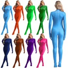 Women Leotard Full Body Bodysuit Rompers Jumpsuit Gymnastics Competition Yoga