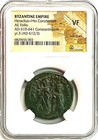 610-641 Ad Byzantine Empire Heraclius   Constantine Ae Follis Ngc Very Fine