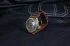 Steampunk Vintage Watch Vostok Komandirskie 2409 Ussr Handmade Leather Strap
