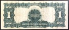 United States 1899  1 Silver Certificate Large Size    black Eagle    Note
