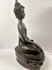 Vintage Chinese Bronze Buddha Statue 15 Inches Tall
