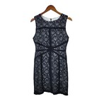 Bisou Bisou Dress Size 8 Evening Cocktail Sheath Lace Lbd Special Event