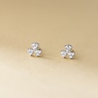 Talia Sterling Silver Stud Earrings