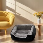 M-xl Pet Calming Bed Dog Cat Sleeping Kennel Puppy Super Soft Mat Pad Warm Nest