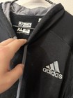 Adidas Climawarm Ultimate Hoodie Black Gray Pullover Mens Xl