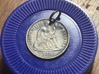 1883 Seated Liberty Dime - Engraved Late 1800   s - Love Token E L M