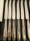 Ambassador   1847 Rogers Bros   9 5    Silverplate Knives   Set Of 11