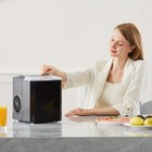 Countertop Ice Maker With Handle - Makes 26 5 Lbs Of Ice In 24 Hours