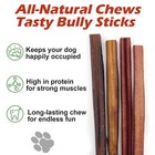 Bully Sticks 6  100  Natural Beef Long Lasting Dog Chews   Treats Petpuro 10 Pcs