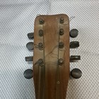 Antique Columbia Bowl Back Mandolin 1900s Bell Brand Tailpiece America Usa