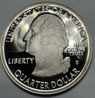 2009-s Us Virgin Islands Territory Proof 25cent Quarter From Us Mint Proof Set