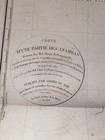 1828 French Naval Map Anambas Islands Bougainville Tardieu Antique Sea Chart