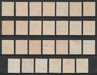 1937 50 Kgvi Set Of 27 Low Value Definitives Good nice  Mounted Mint