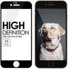 For Iphone 8 Plus 7 Plus Full Coverage Screen Protector Tempered Glass - Black