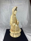 Vintage Hand-carved Guanyin Statue     15 5  Sculpture     Asian Art