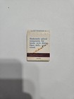 The Kapok Tree Inns Matchbook Used 20 Strike Diamond Match Div  Hotels Motels