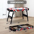 48  Air Powered Hockey Table Foldable Electronic Scorer Indoor Game Room 2 Pucks