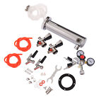 Home  bar Beer Dispensing Tower Double-tap Beer Column Kit  dual Gauge Regulator