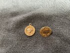 Vintage Armco Steel Usa 1 5 10k Gold Filled 5 Year Employee Service Pin Lot Of 2