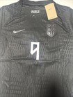 Nike Aero-fit Black Short Sleeve Soccer Jersey Braut Haaland  9 Size M Nwt