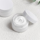 24 Pack 1 Oz Small Plastic Jars With Lids And Labels  Round Clear Containers