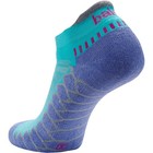 Balega Silver No Show Running Socks - Neon Aqua lavender