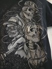 Hip Hop Rap Legend Skull Black T Shirt Biggie Smalls Eazy E Tupac Size S Y2k