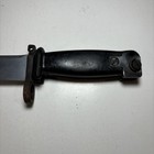 Original Chinese Type Ii Black Bayonet With Sheath Jl