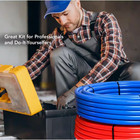 1 2 In  X 100 Ft  1-red 1-blue Pex Tubing Potable Water Pipe Combo