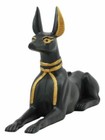 Ebros Ancient Egyptian God Anubis Dog In Sitting Pose Figurine 10  Long