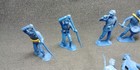 15 1960 Tim-mee Civil War Army Men Blue Union Toy Figure Soldier Vintage Lot