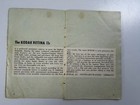 Kodak Retina Ib Camera Instruction Manual