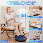 Skg Foot Massager With Heat And Remote 3 Levels Compression Ys100