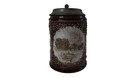 German Beer Stein Vintage Mug Goblet Mugs Lidded Germany Pewter Lid Antique