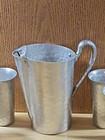 Vintage Hand Forged Everlast Metal Hammered Aluminum Pitcher   6 Cups Mcm