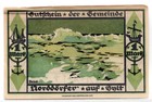 1921 Germany Wenningstedt Notgeld 1 Mark Note  3631 