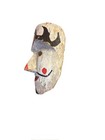 Charming Rare Early  20th C Guatemalan Wooden Dance Mask 1905