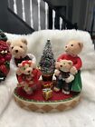 Avon Christmas Decor Lights music  a Beary Merry Holiday  Celebration Bears 