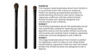 Suqqu Eyeshadow Brush Set Of 3- L M F New 