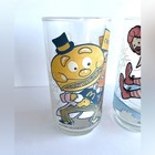 Mcdonaldland Action Series Ronald Mcdonald   Friends Drinking Glass s Vtg 1977