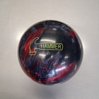 Hammer Raw Hybrid Red smoke black  Bowling Ball 15 Lb   New In Box   298