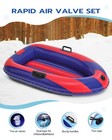 Inflatable Snow Sled  Heavy Duty Snow Tube With Reinforced Handles  Snow Sled   